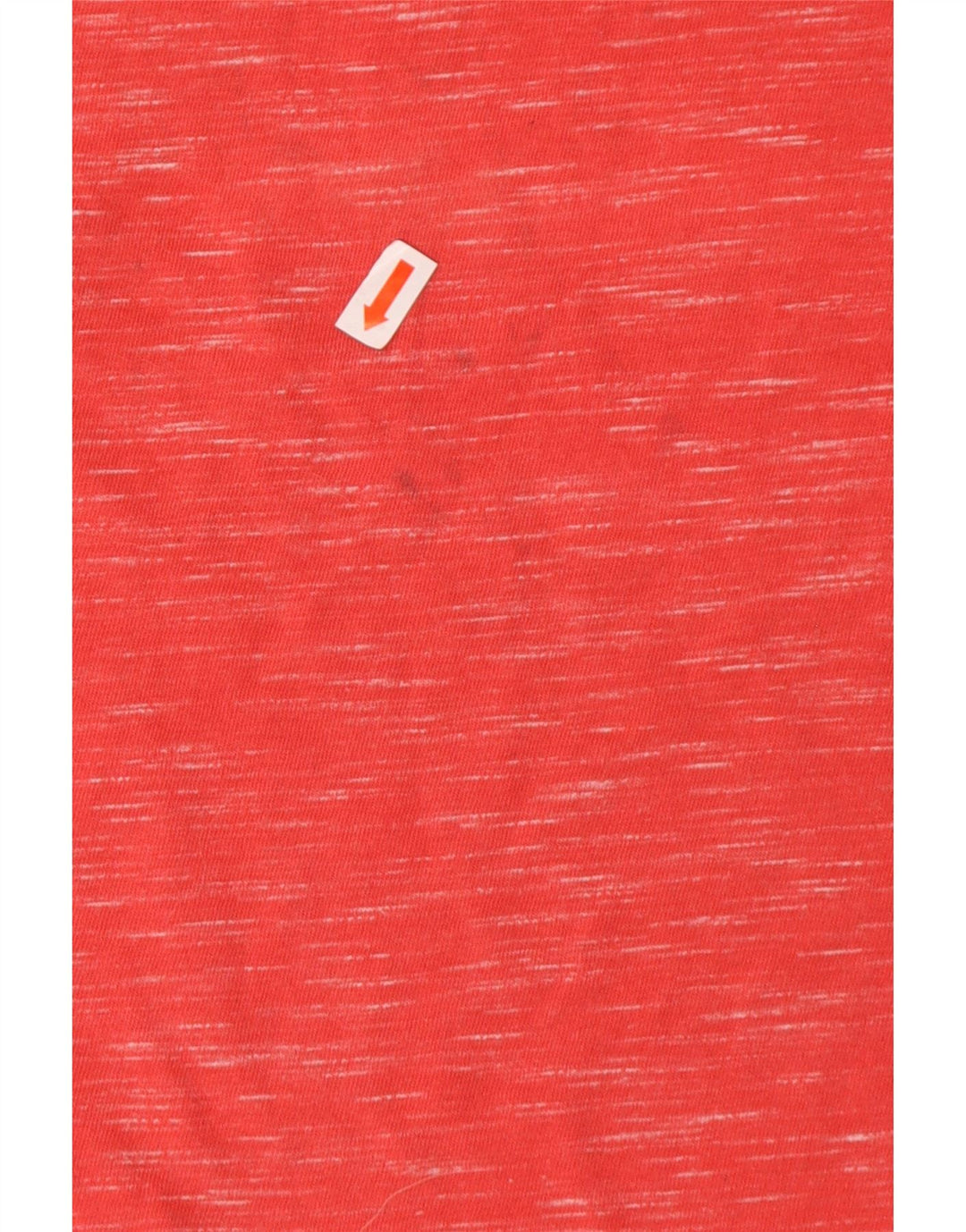 SUPERDRY colete masculino de algodão manchado vermelho médio