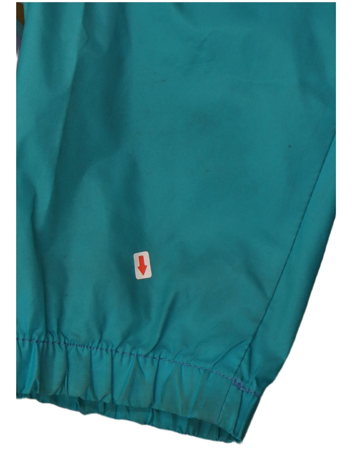 Jaqueta de chuva masculina com capuz J Jeantex IT 50/52 grande geométrica multicolorida