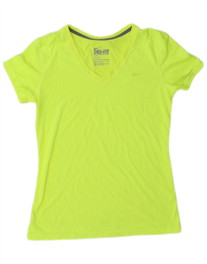 Camiseta Nike Feminina Dri Fit Regular Top UK 12 Verde Médio