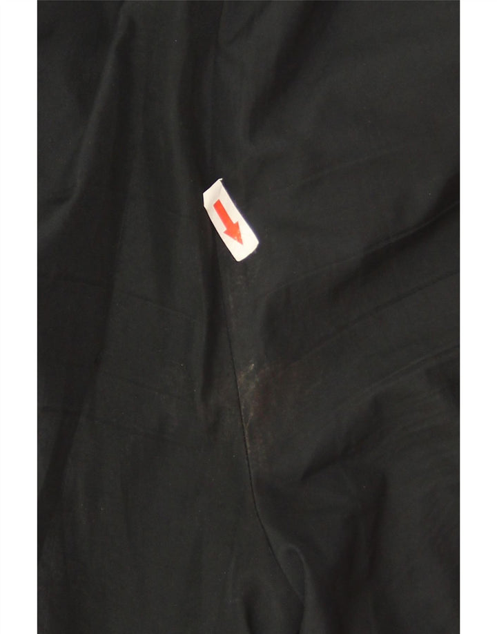 Reebok Womens Capri Calças de treino UK 16 Grande Poliéster Preto