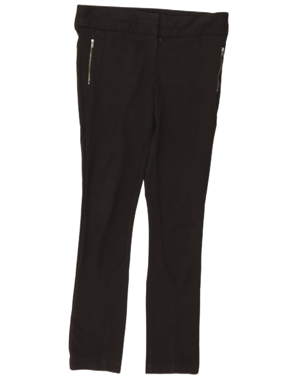 Calça feminina skinny casual Marks & Spencer UK 12 média W32 L29 preta