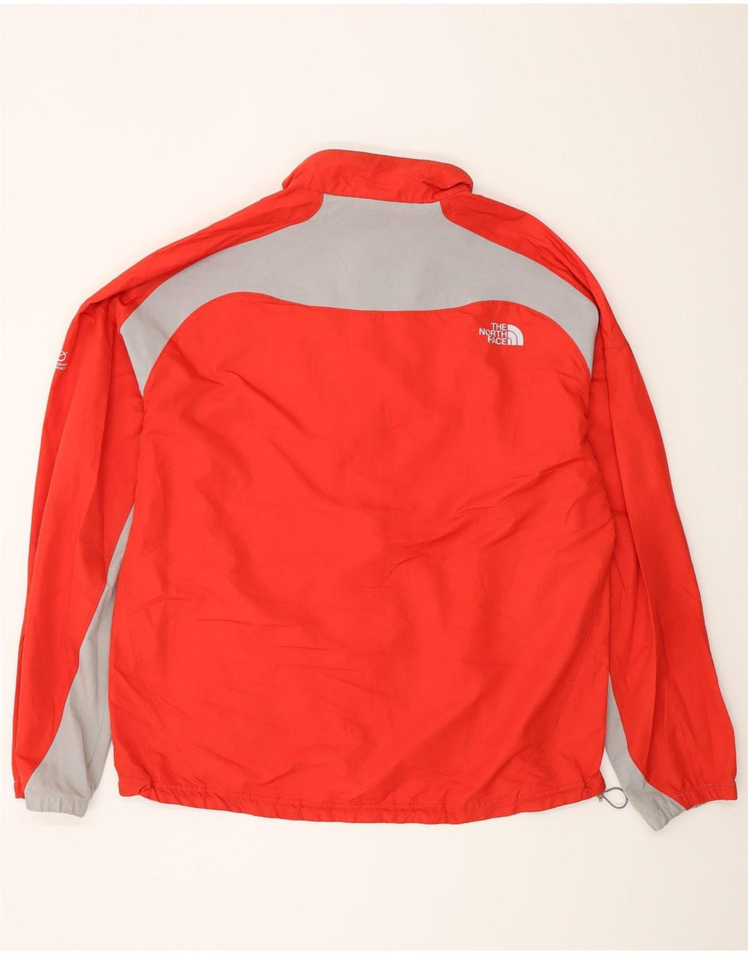 THE NORTH FACE Mens Treino Top Jacket XL Vermelho Colorblock Poliéster