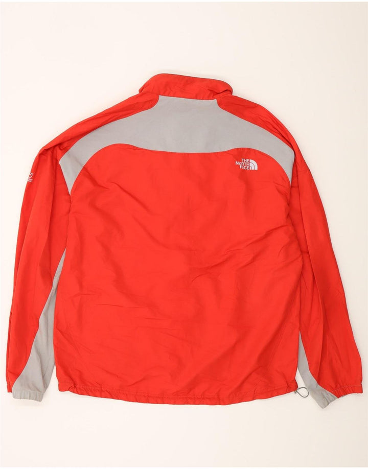 THE NORTH FACE Mens Treino Top Jacket XL Vermelho Colorblock Poliéster