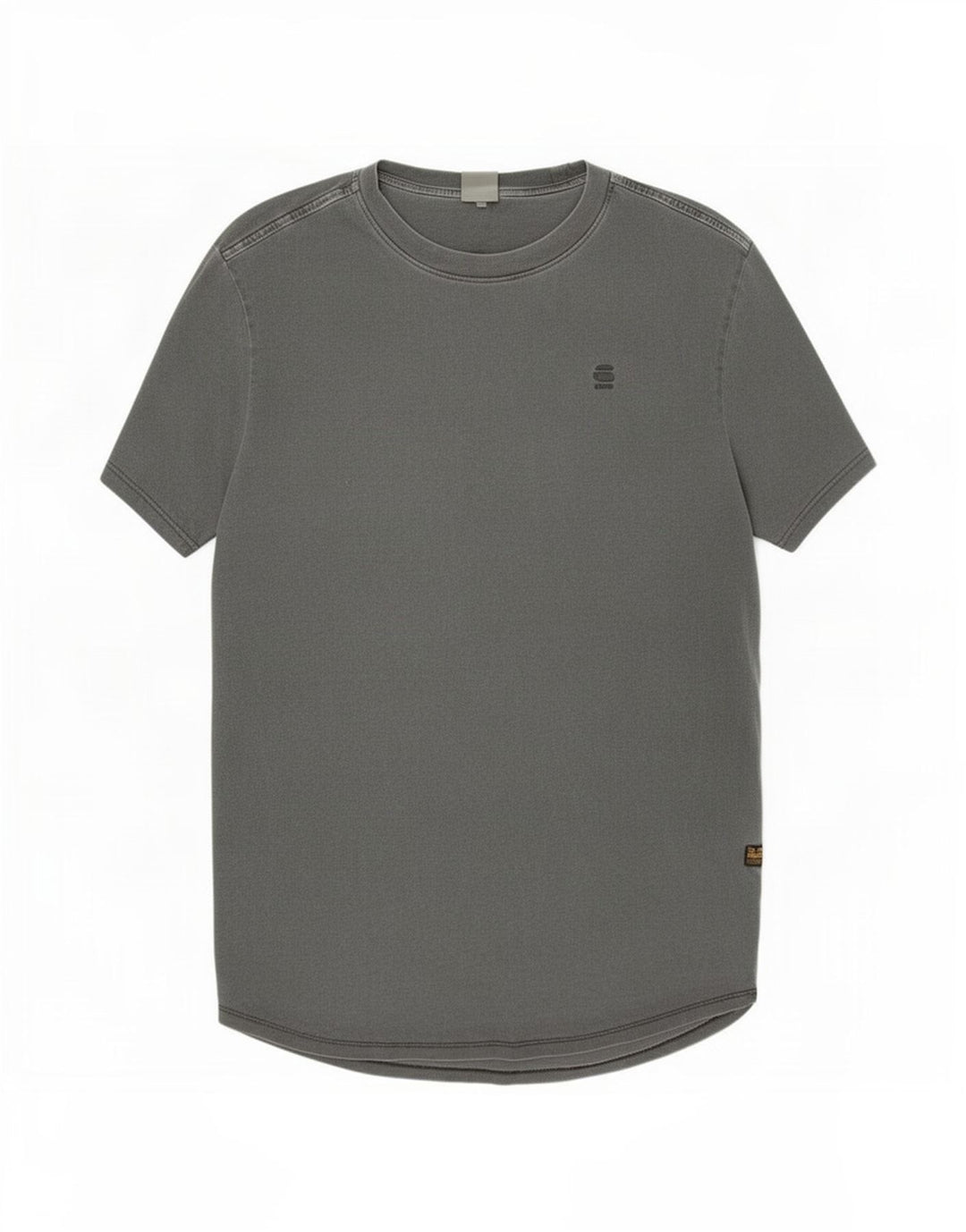 Camiseta masculina G-Star Top algodão cinza médio