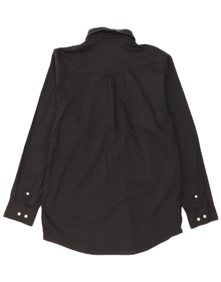 Camisa Chaps Boys 15-16 Anos XL Preto Algodão