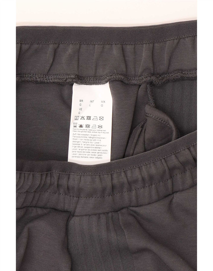 Calça de Moletom Masculina Hugo Boss Tamanho Grande Cinza Algodão