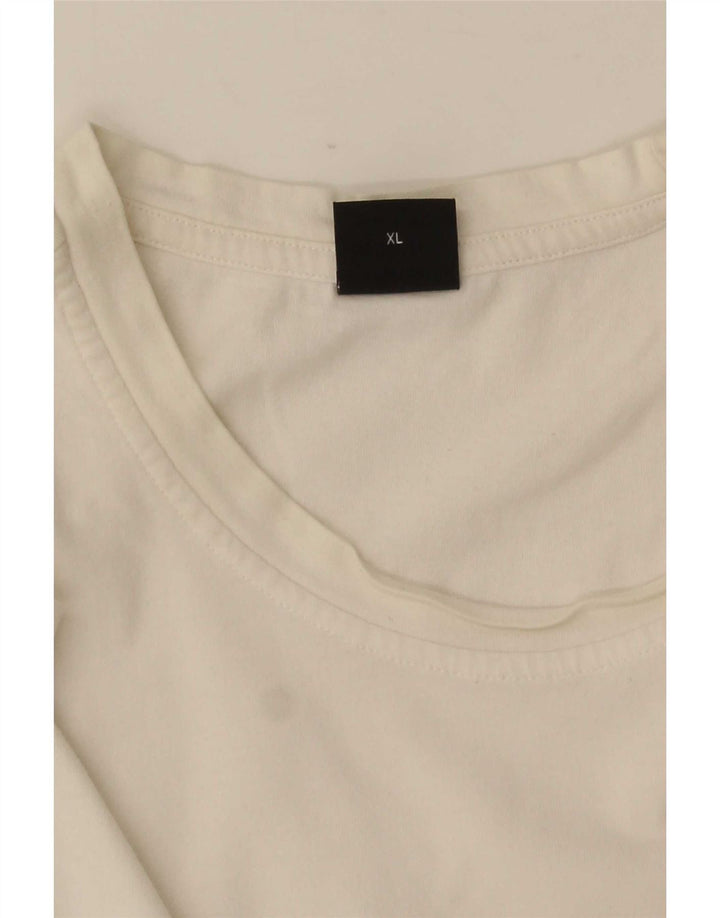 Camiseta masculina Hugo Boss XL branca