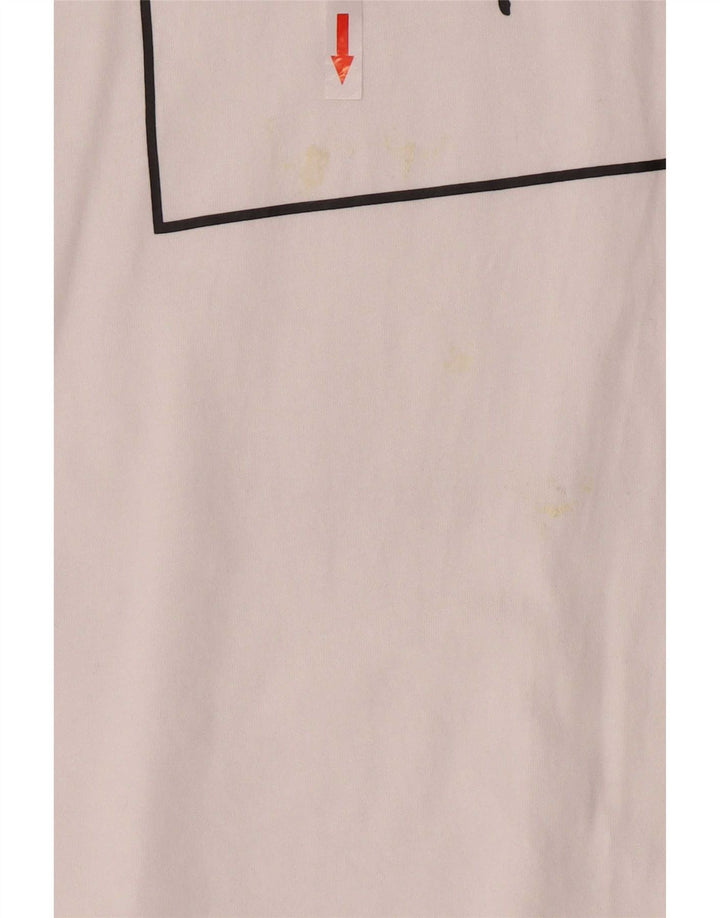 Camiseta masculina Puma Graphic Top XL algodão branco