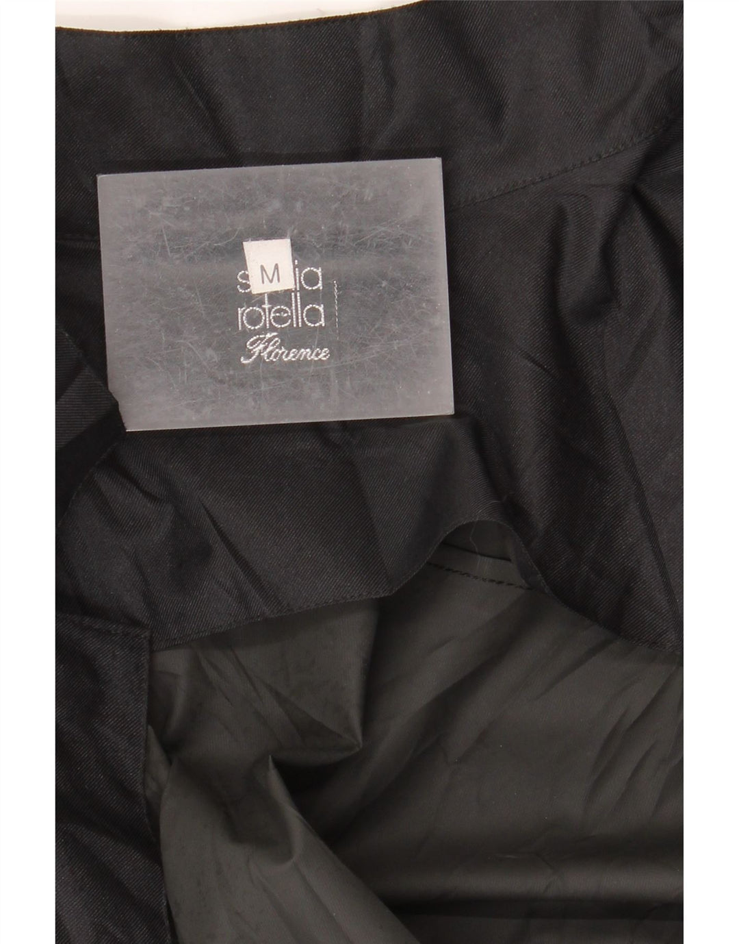 Trench Coat Vintage Masculino UK 14 Médio Preto