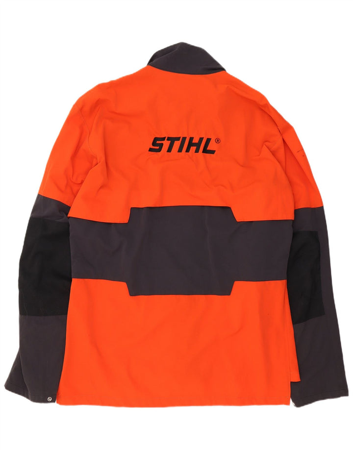 Jaqueta utilitária masculina Stihl UK 44 2XL laranja Colourblock poliamida