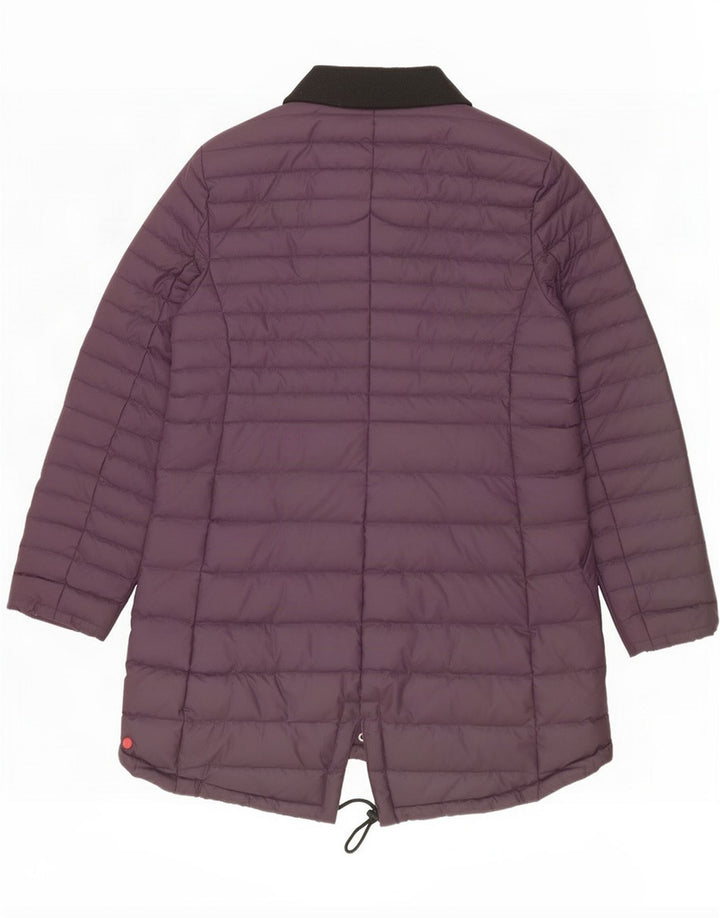 Casaco acolchoado feminino Hunter UK 14 poliéster roxo médio