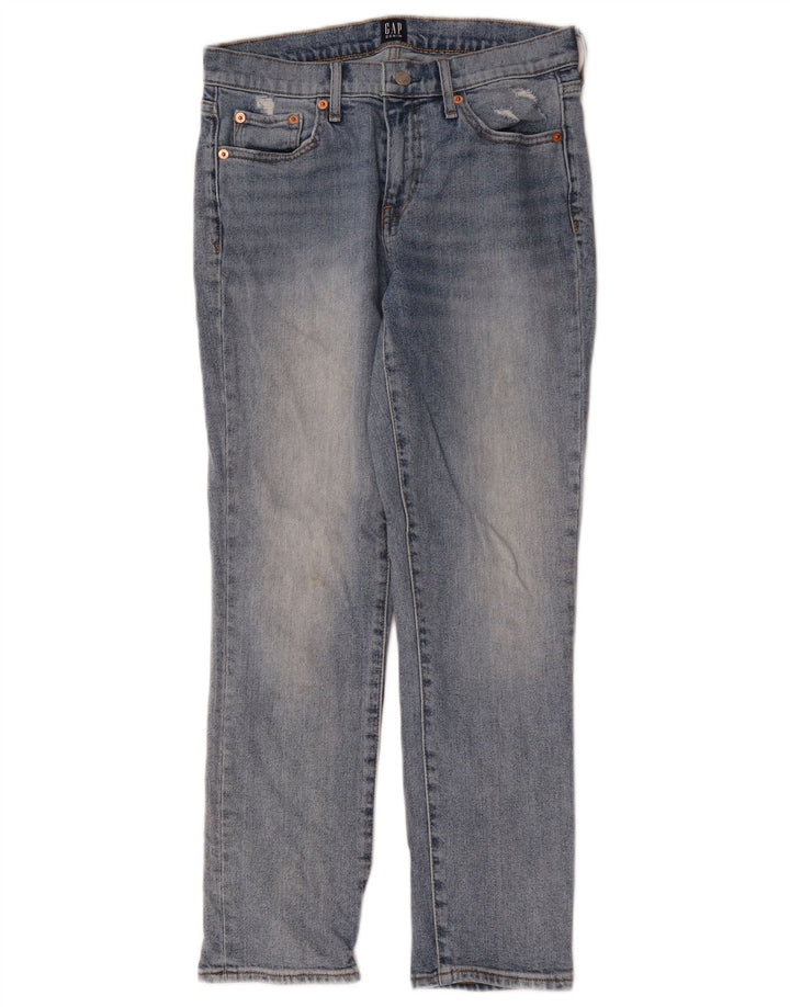 Jeans femininos Gap Slim W26 L27 algodão azul