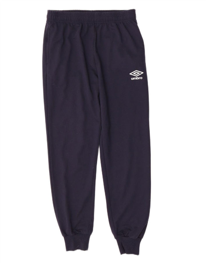 Umbro Calça de treino masculina Joggers grande poliéster azul marinho