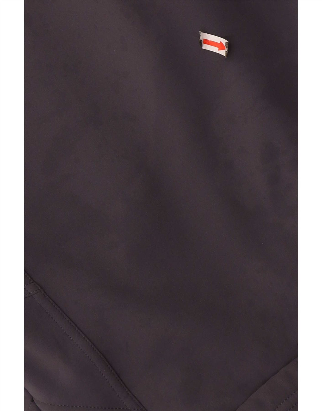 Asics Mens Graphic Tracksuit Top Jaqueta Pequena Cinza Colourblock Poliéster