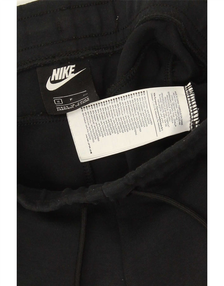Nike Mens Treino Calças Joggers Pequeno Algodão Preto