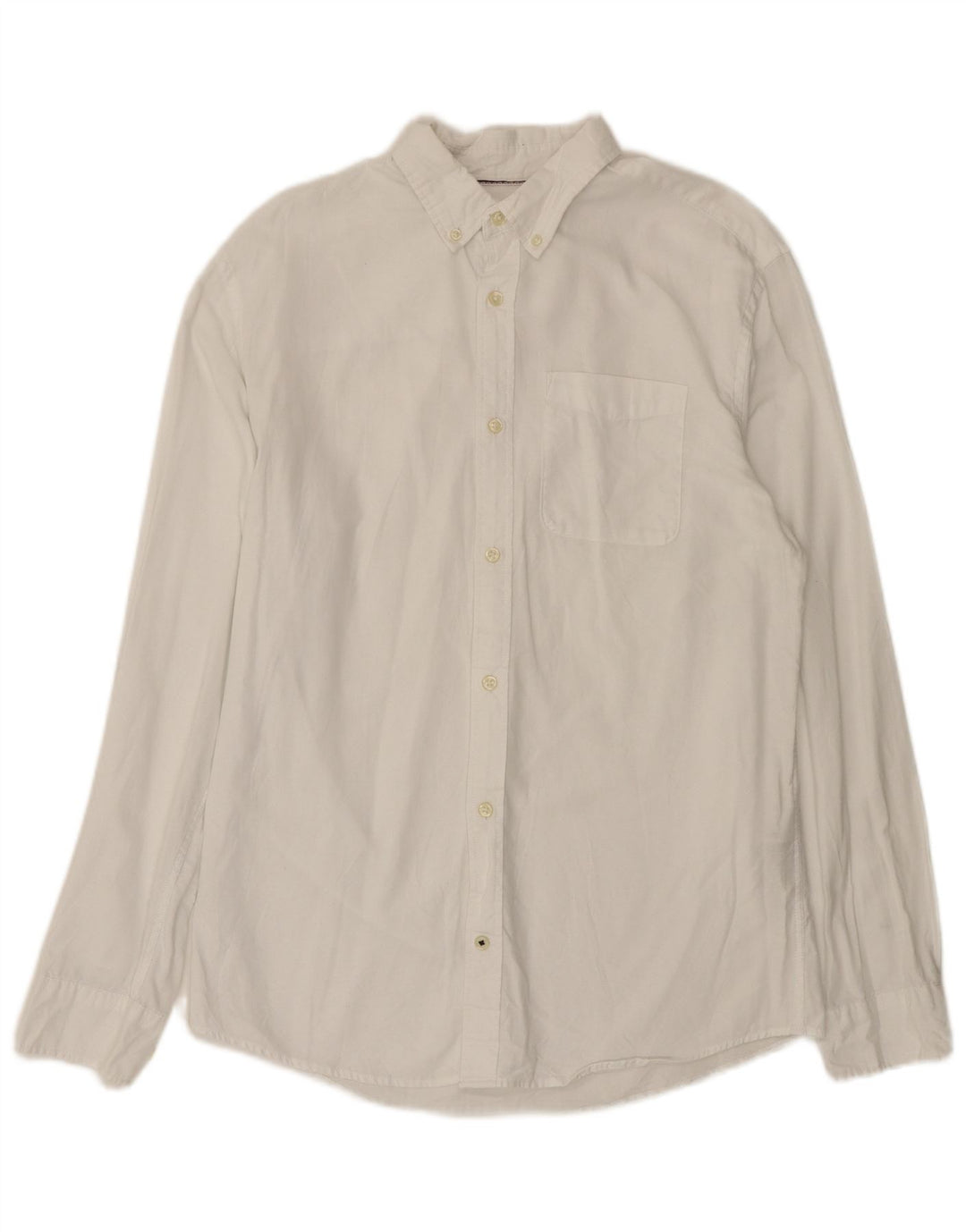 Camisa masculina Jack & Jones de algodão branco médio