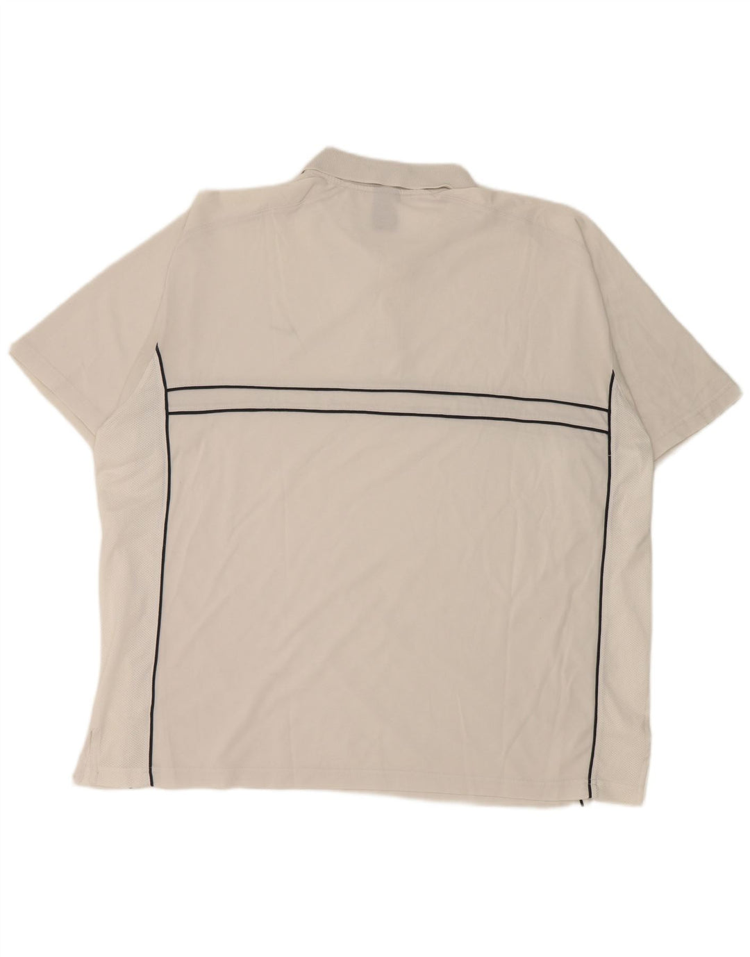 Camisa polo masculina Nike 2XL listrada branca