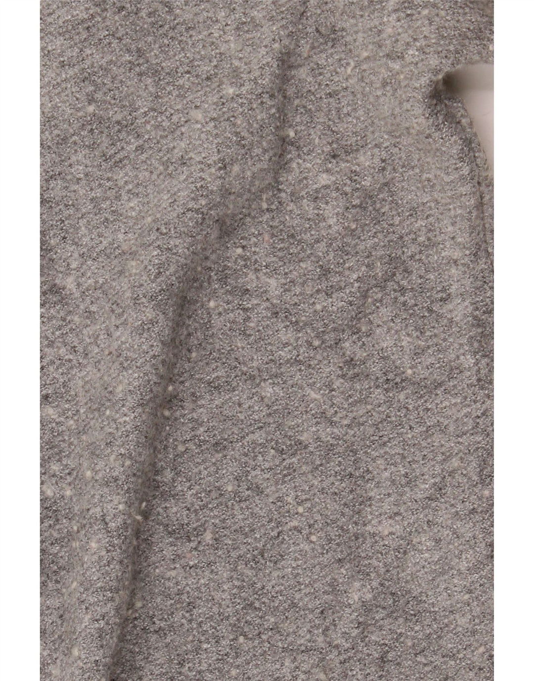 Suéter cardigã aberto superdimensionado feminino Superdry Reino Unido 2 2XS cinza manchado