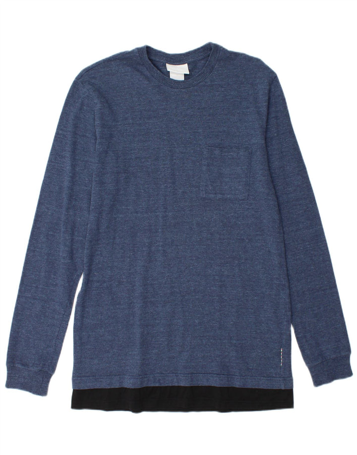 Moletom feminino Nike Jumper UK 12 médio azul algodão