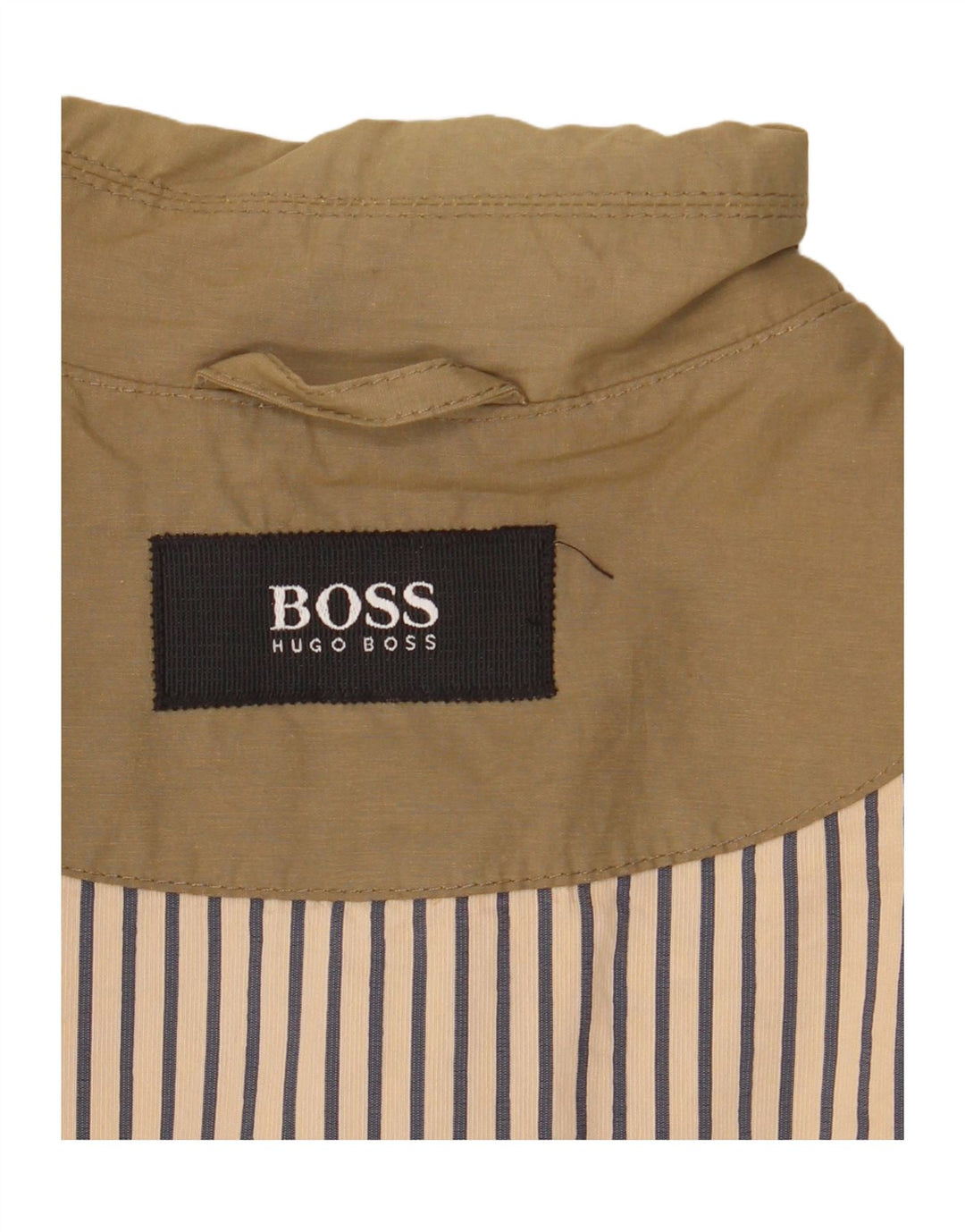 Sobretudo masculino Hugo Boss Reino Unido 46 3XL bege