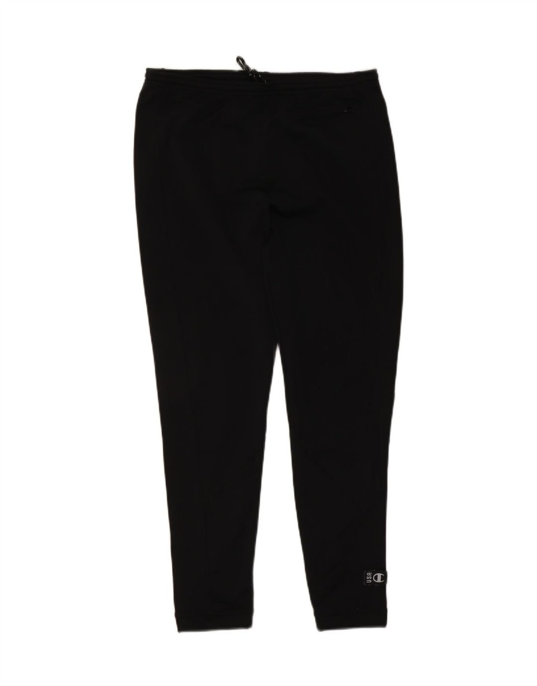 Calça de treino feminina Champion UK 14 grande poliéster preto