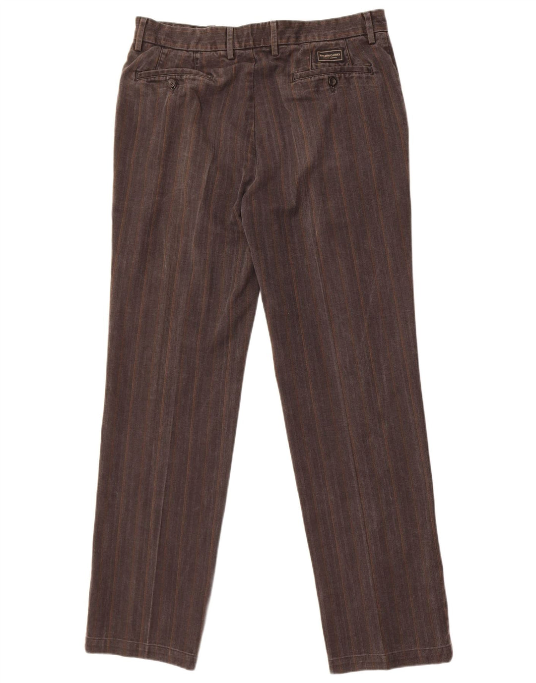 Calça Chino Masculina Marlboro Classics EU 52 XL W34 L33 Cinza Listrado