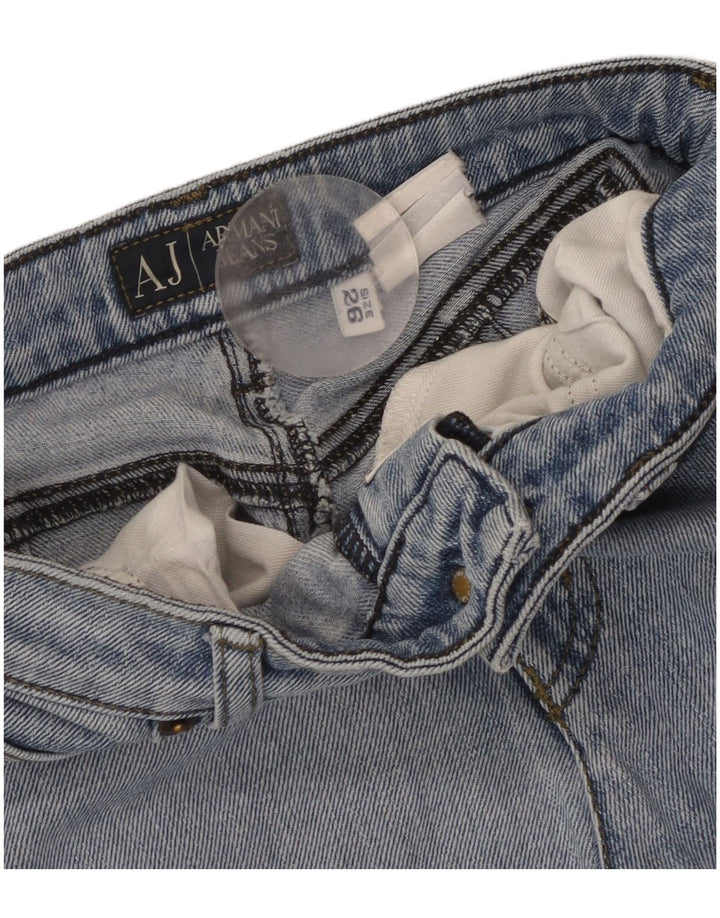 Jeans retos femininos Armani W26 L31 azul
