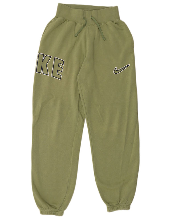 Nike Mens Graphic Calças de treino Joggers XS Verde Algodão