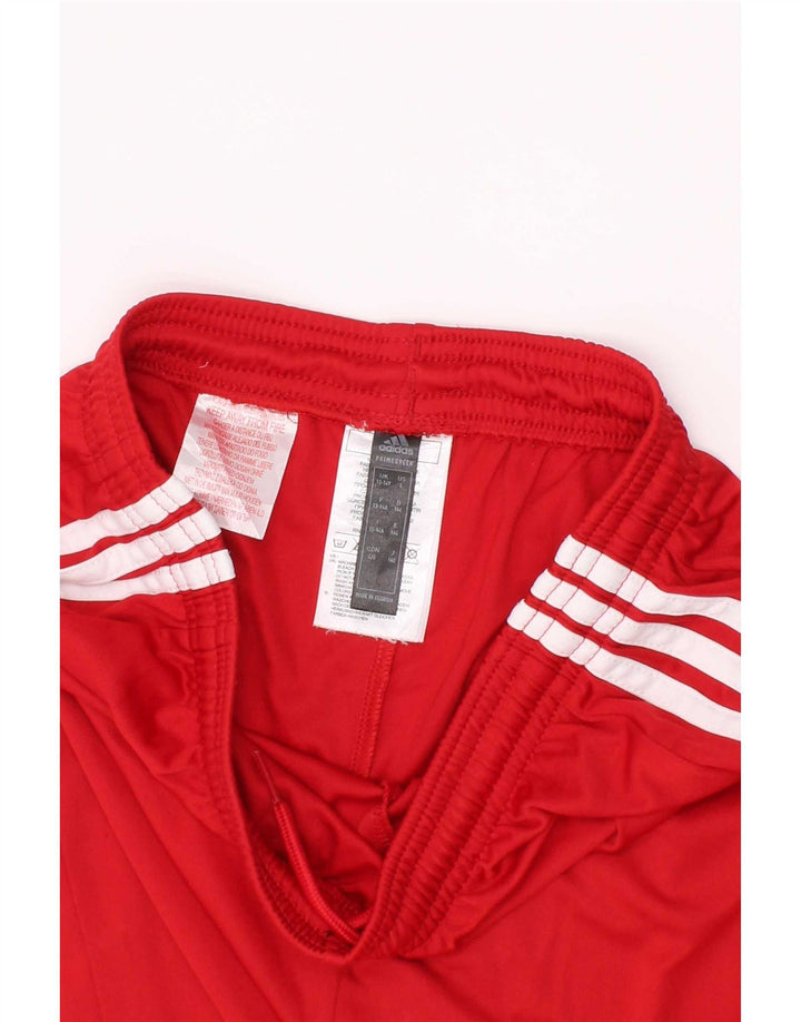 Calções desportivos Adidas Boys Aeroready 13-14 anos poliéster vermelho