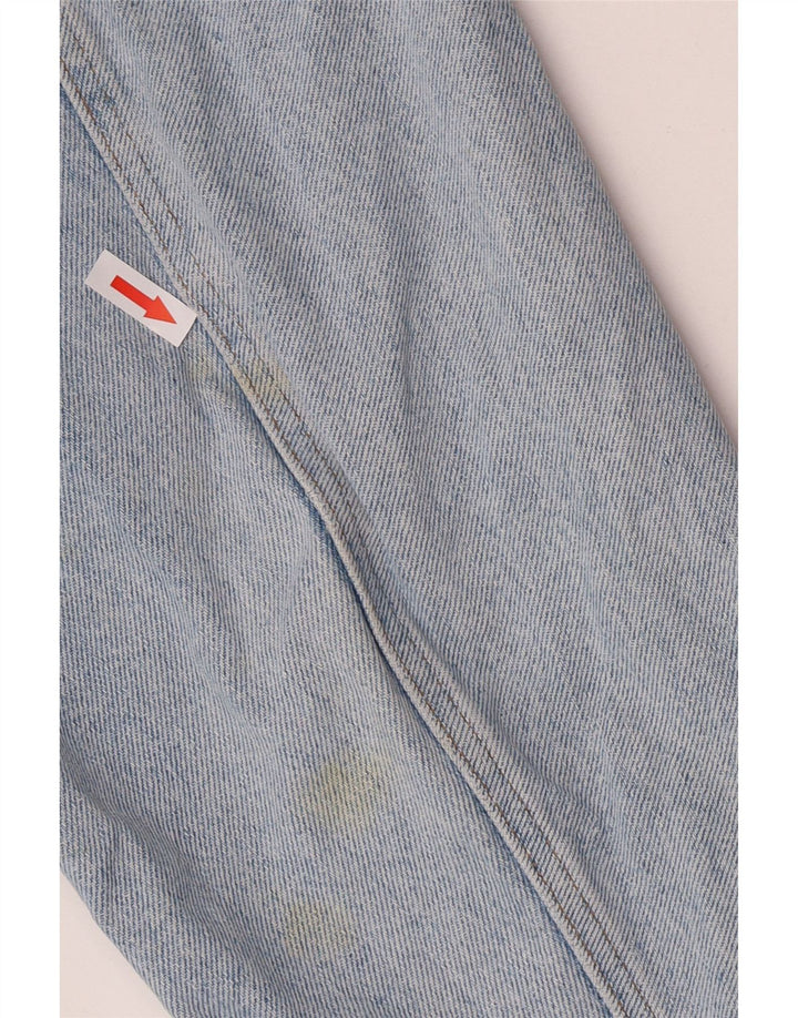 Jaqueta jeans masculina POP 84 UK 40 grande azul