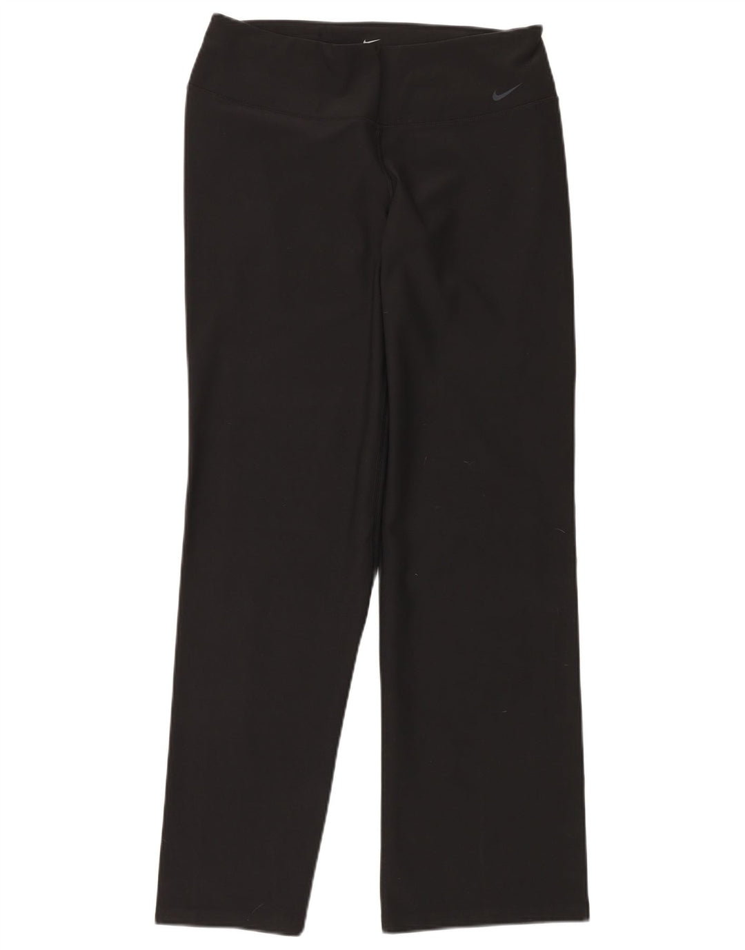 Calça de treino feminina NIKE Dri Fit UK 14 grande poliéster preto