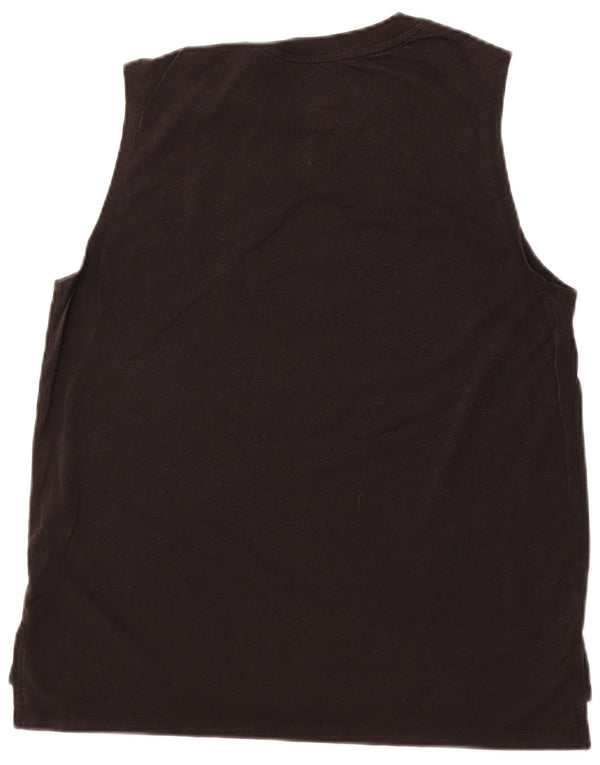 Colete gráfico masculino NIKE Top médio preto