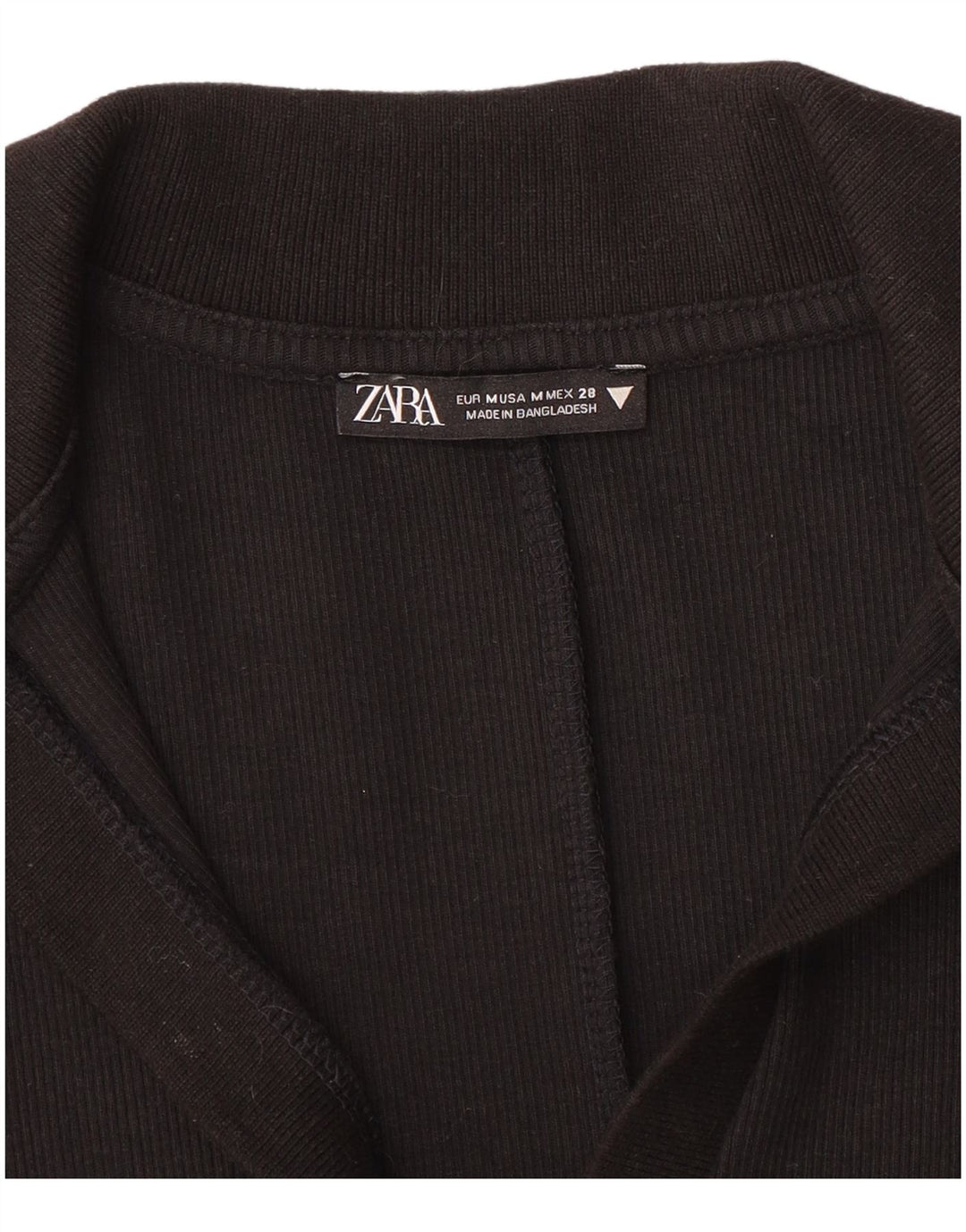 Macacão feminino Zara UK 12 médio preto