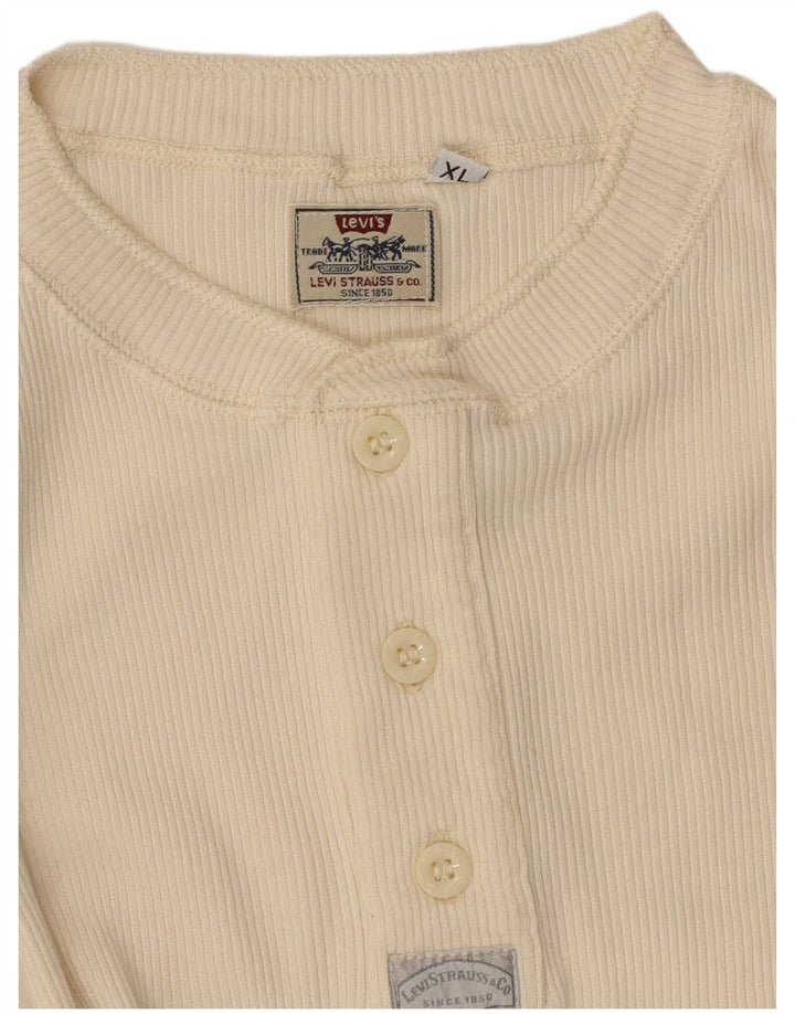 Camiseta feminina LEVI'S UK 18 XL branco