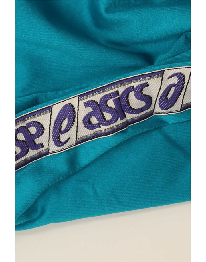 Calça de treino masculina Asics Graphic azul médio colorblock