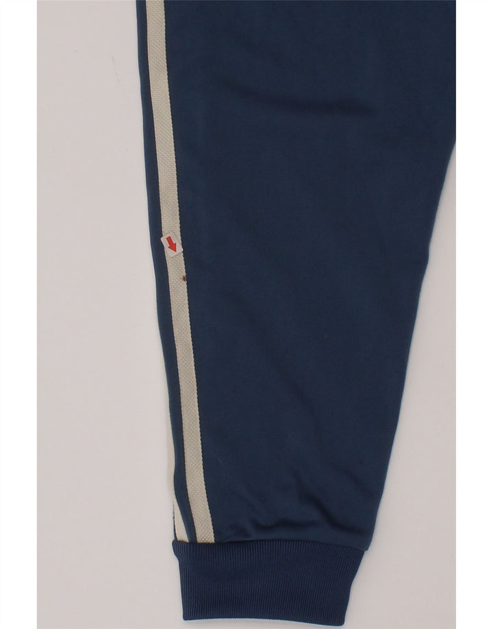 Adidas meninos calças de treino joggers 4-5 anos azul marinho poliéster