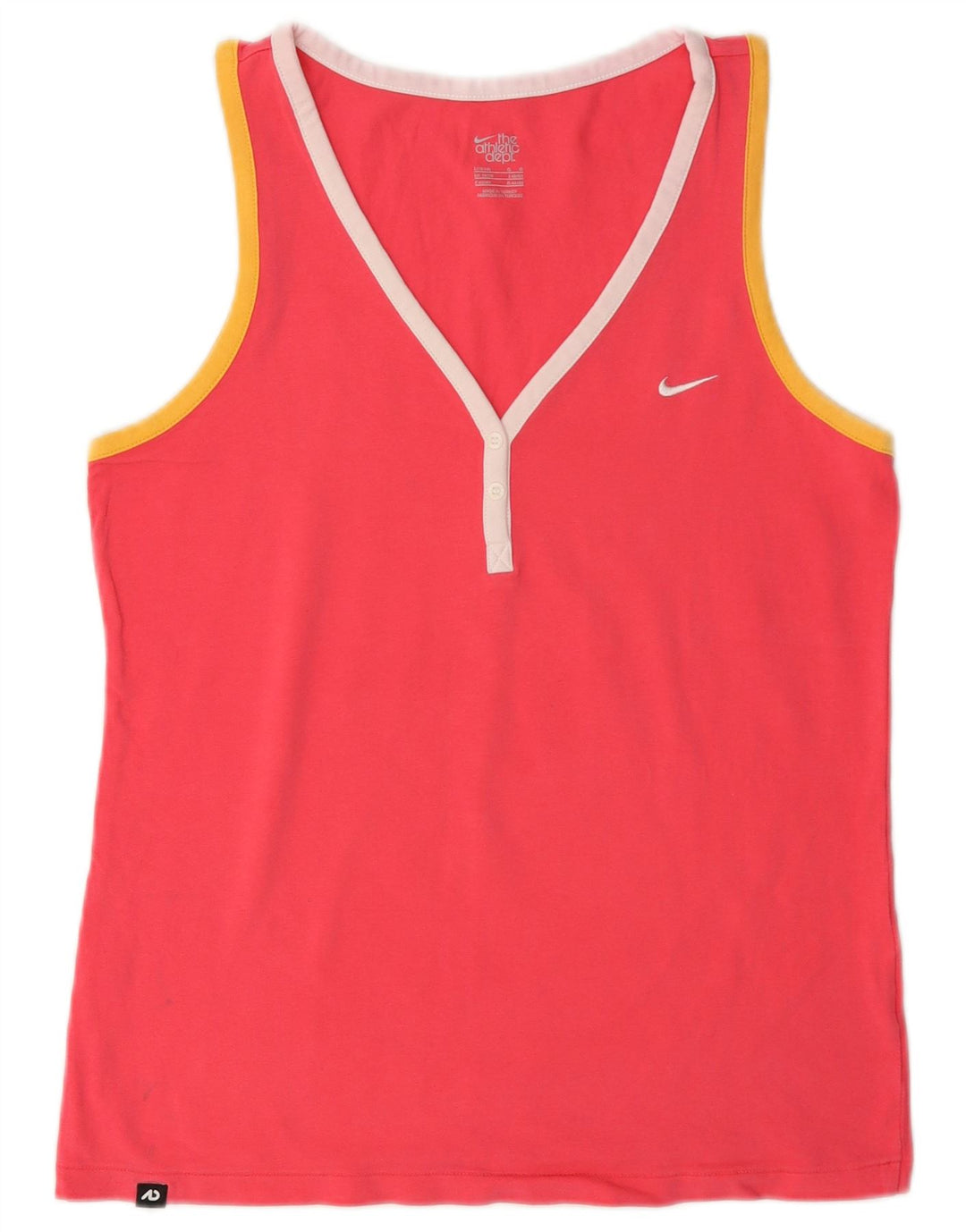 Nike Womens Vest Top UK 16/18 Grande Rosa