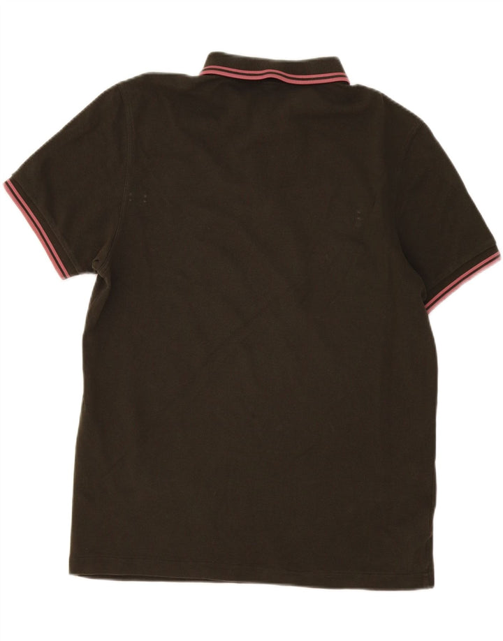 Camisa polo masculina Fred Perry grande algodão cáqui