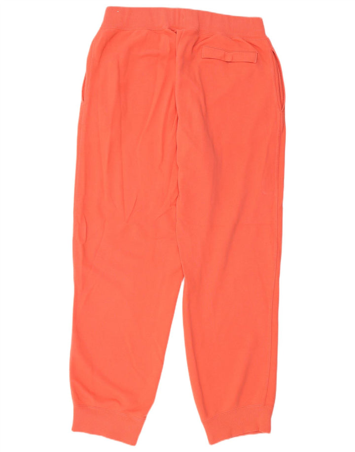 Calça de treino feminina Nike Joggers UK 16 grande laranja algodão
