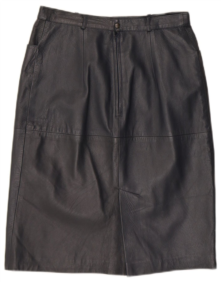 Saia reta feminina VINTAGE IT 44 médio W28 cinza