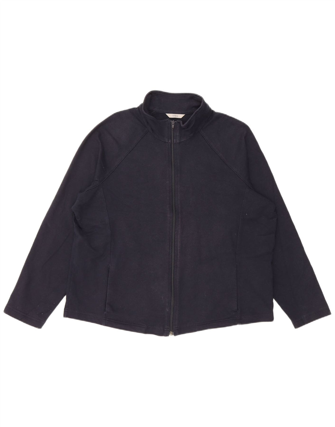 Jaqueta feminina de treino Marks & Spencer UK 20 2XL azul marinho