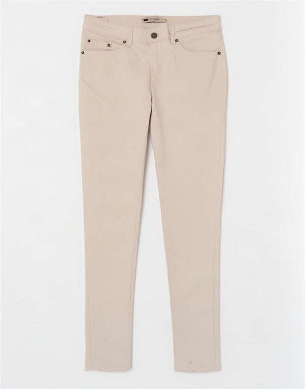 Calça jeans feminina Levi's 535 skinny W32 L32 branca