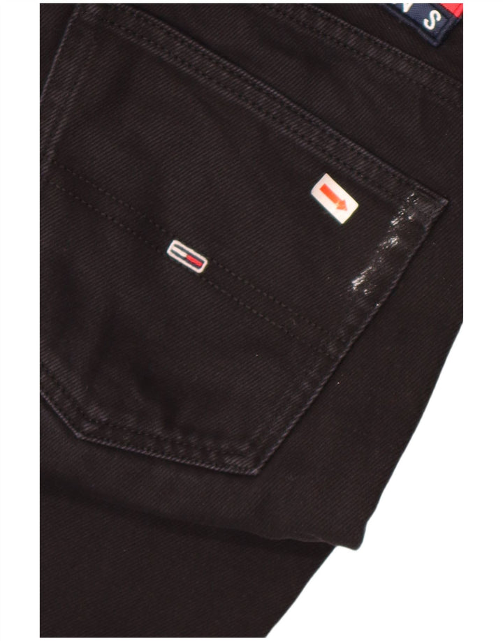 Tommy Hilfiger Masculino Ryan Regular Straight Jeans W32 L29 Algodão Preto