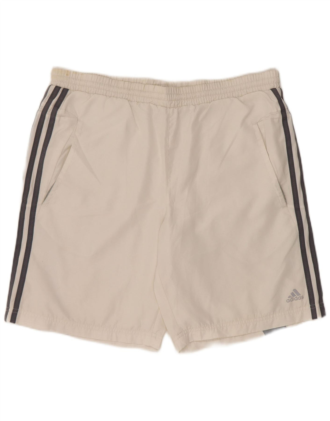 ADIDAS Mens Clima 365 Sport Shorts Médio Branco Colourblock Poliéster