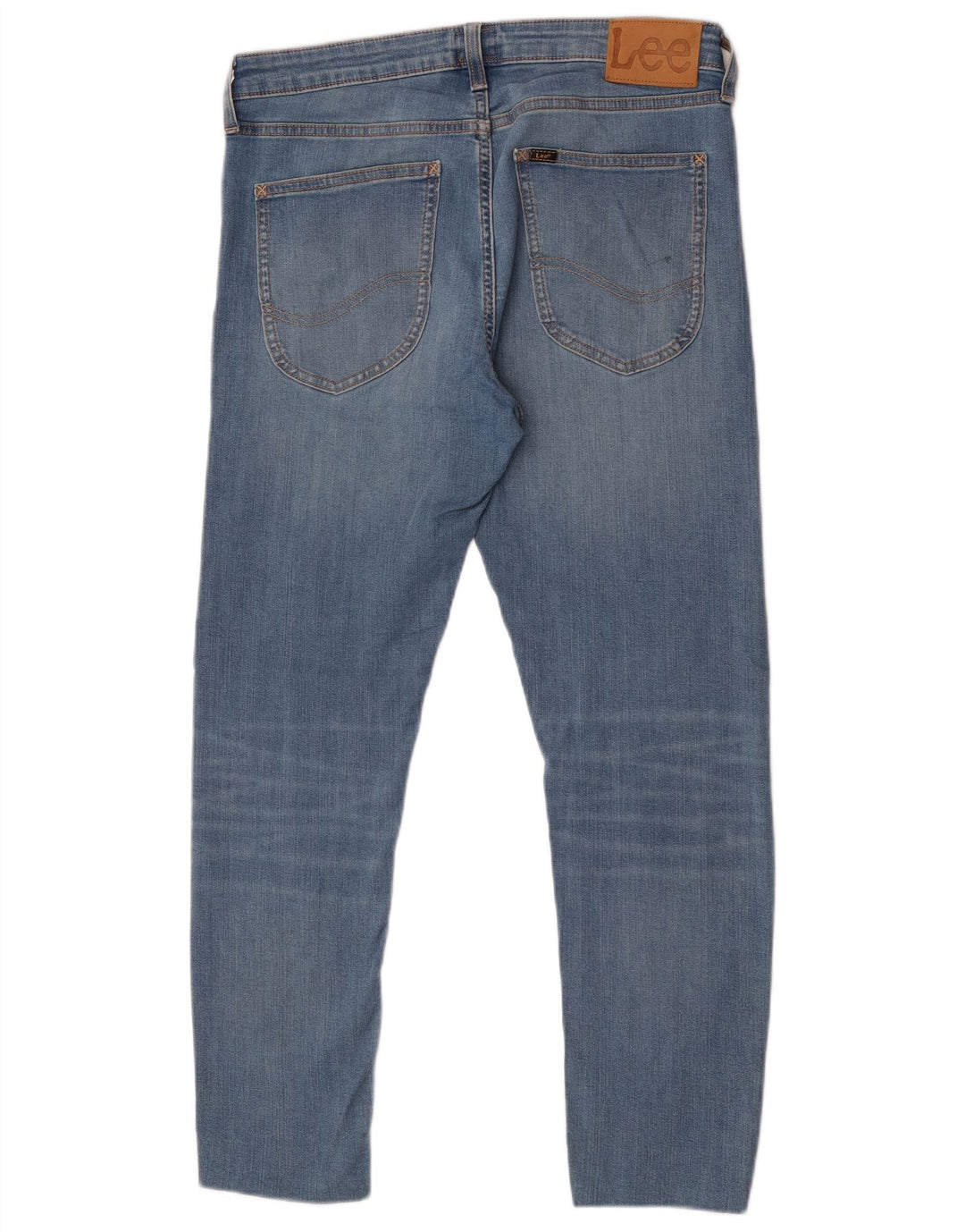 Lee Womens Malone Skinny Jeans W33 L28 Azul Algodão