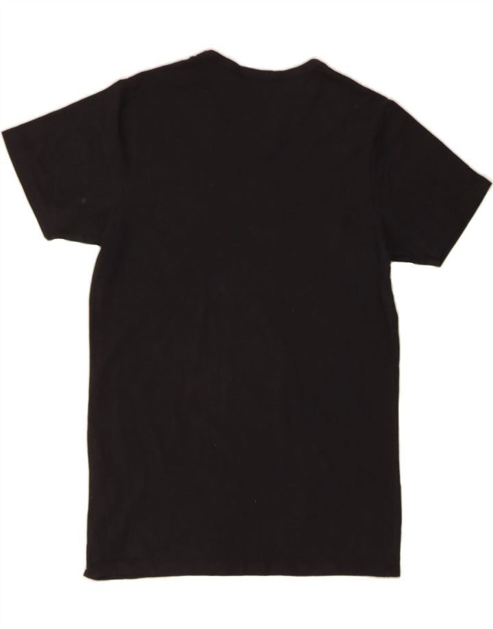 JACK & JONES Mens T-Shirt Top Large Black Cotton Vintage Jack & Jones and Second-Hand Jack & Jones from Messina Hembry 