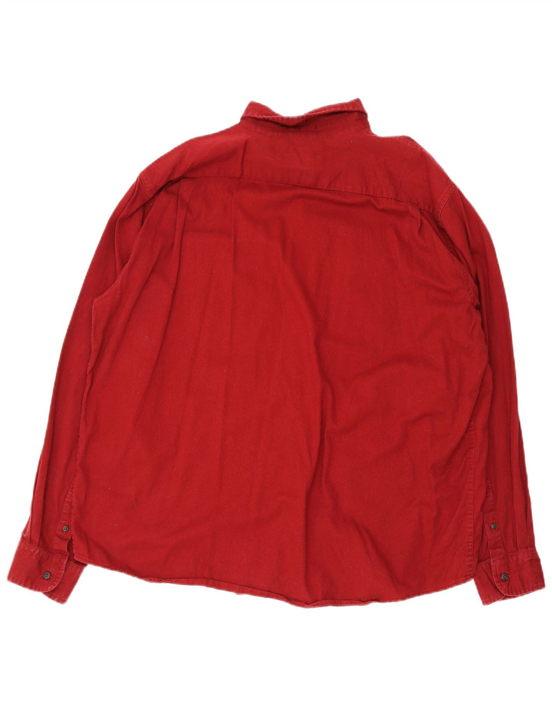 Camisa masculina Wrangler Regular Fit XL algodão vermelho
