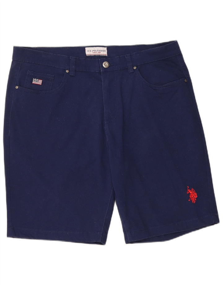 Shorts casuais masculinos US POLO ASSN IT 50 grande W34 azul marinho