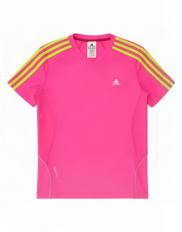 Adidas Camiseta Feminina Top UK 12 Médio Rosa Poliéster