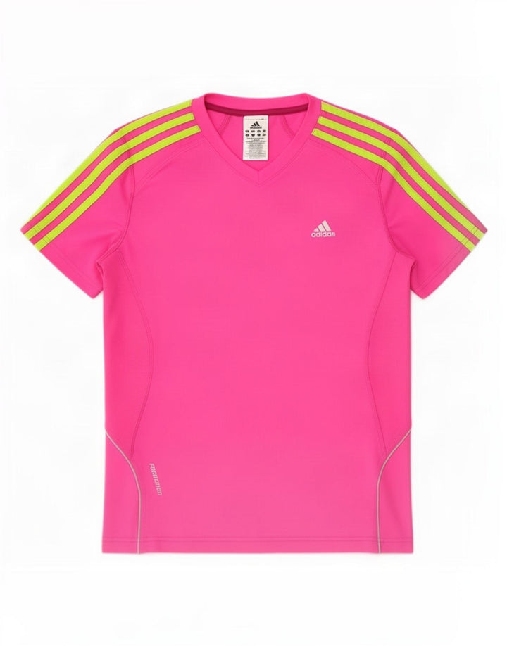 Adidas Camiseta Feminina Top UK 12 Médio Rosa Poliéster